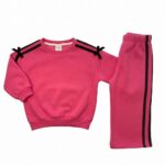 Σετ Φόρμες "Pink With Black Bows"